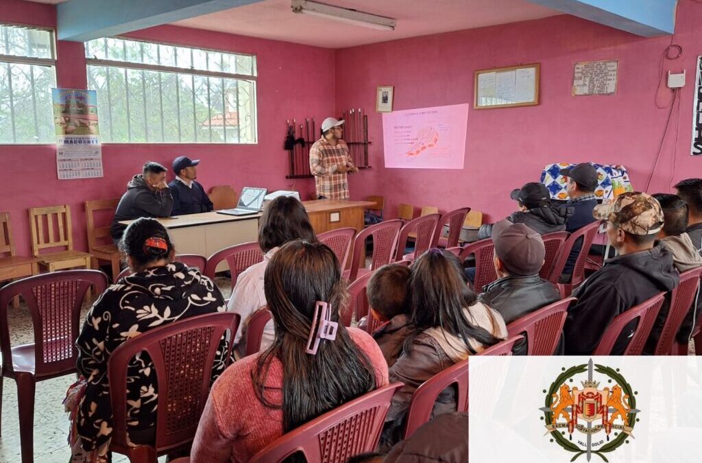 Se desarrolla taller sobre manejo integral de cuenca en Aldea Siquival.